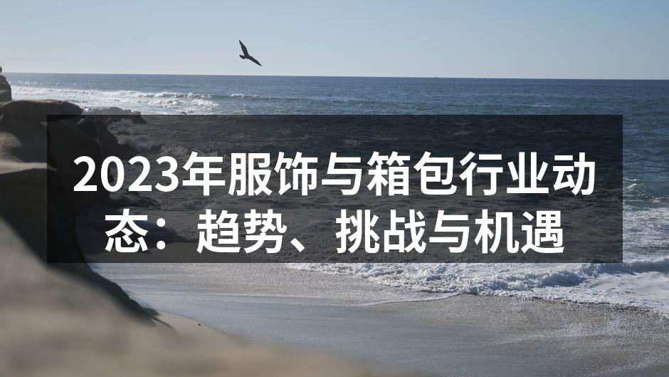 2023年新款服饰展示