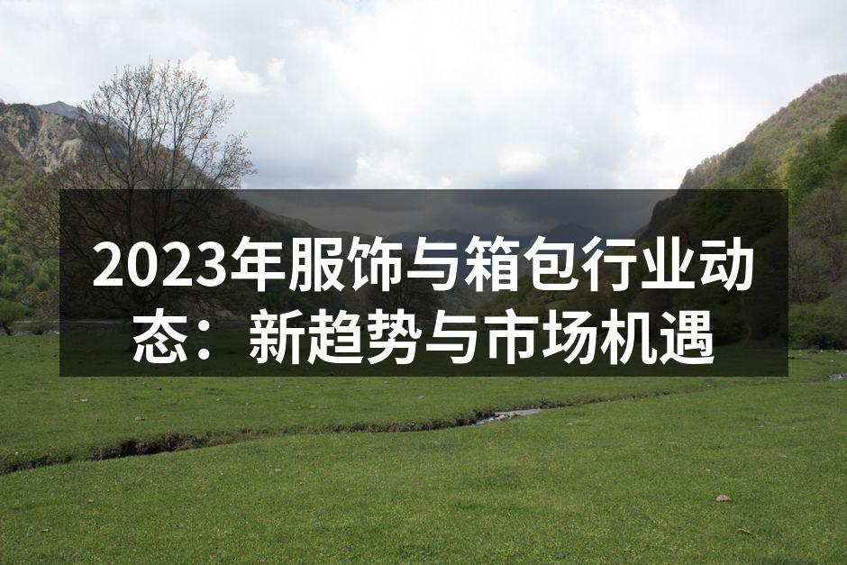 服饰行业的个性化定制